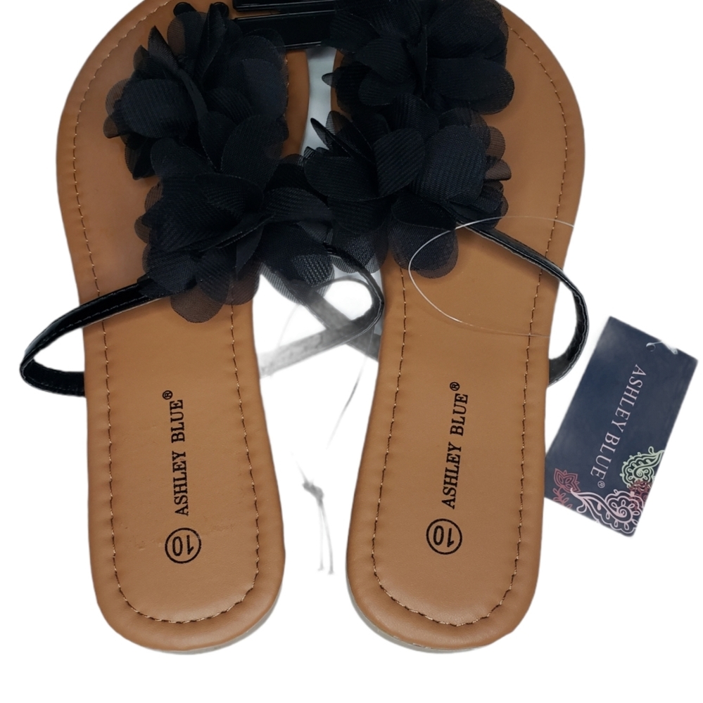 Ashley Blue women's Floral spice Slingback sandals